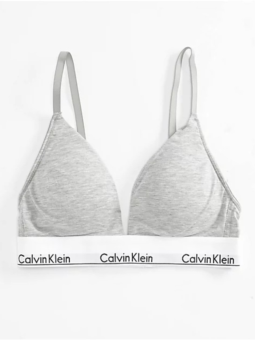 Calvin Klein Modern Cotton lightly lined triangle bralette